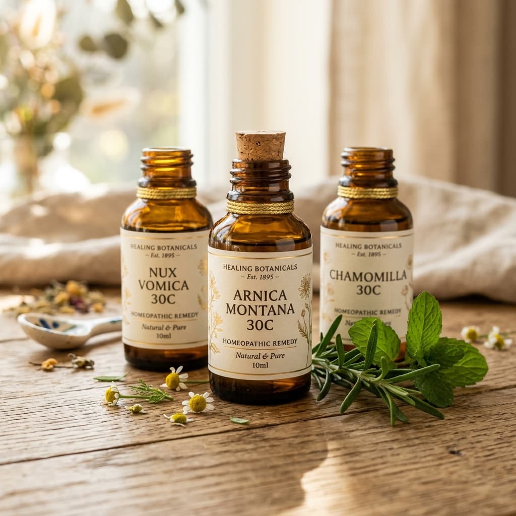 Homeopathic medicines and herbs